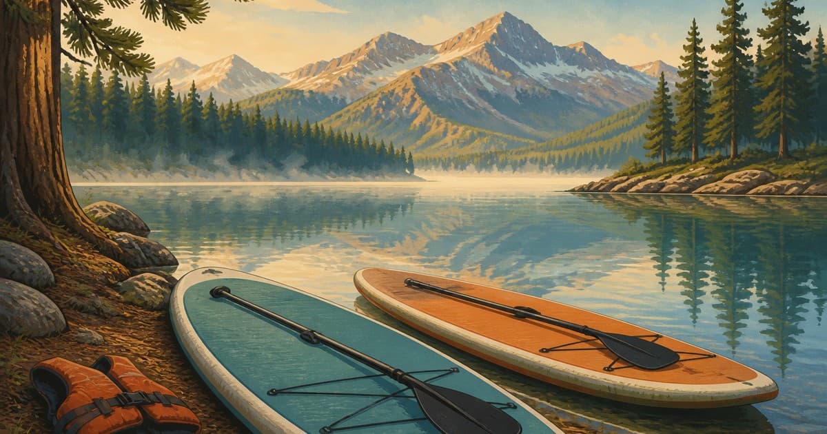 Stand Up Paddleboarding Near Durango: Best Lakes